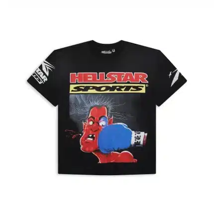 Hellstar Knock Out Black T-Shirt Hellstar Knock Out Black T-Shirt
