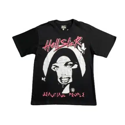 Black Genuine Hellstar Beautiful T-Shirt Black Genuine Hellstar Beautiful T-Shirt