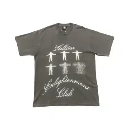 Grey Hellstar Enlightenment Club Shirt Grey Hellstar Enlightenment Club Shirt