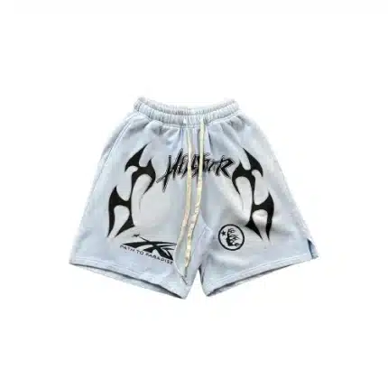 Hellstar Flame Paradise Shorts For Unisex Hellstar Flame Paradise Shorts For Unisex